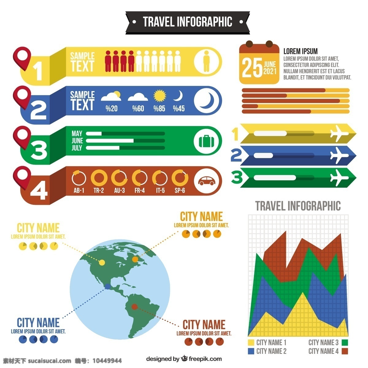 旅行 infography 颜色 图表 图标 手 地图 世界 模板 地球 世界地图 手绘 平面图 图形 色彩鲜艳 销 图 信息 过程 白色