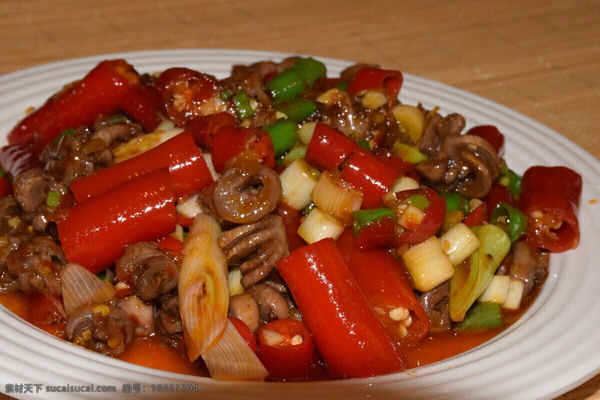 泡椒小肠 泡椒 小肠 家常 中餐 炒菜 好吃狗 餐饮美食 传统美食