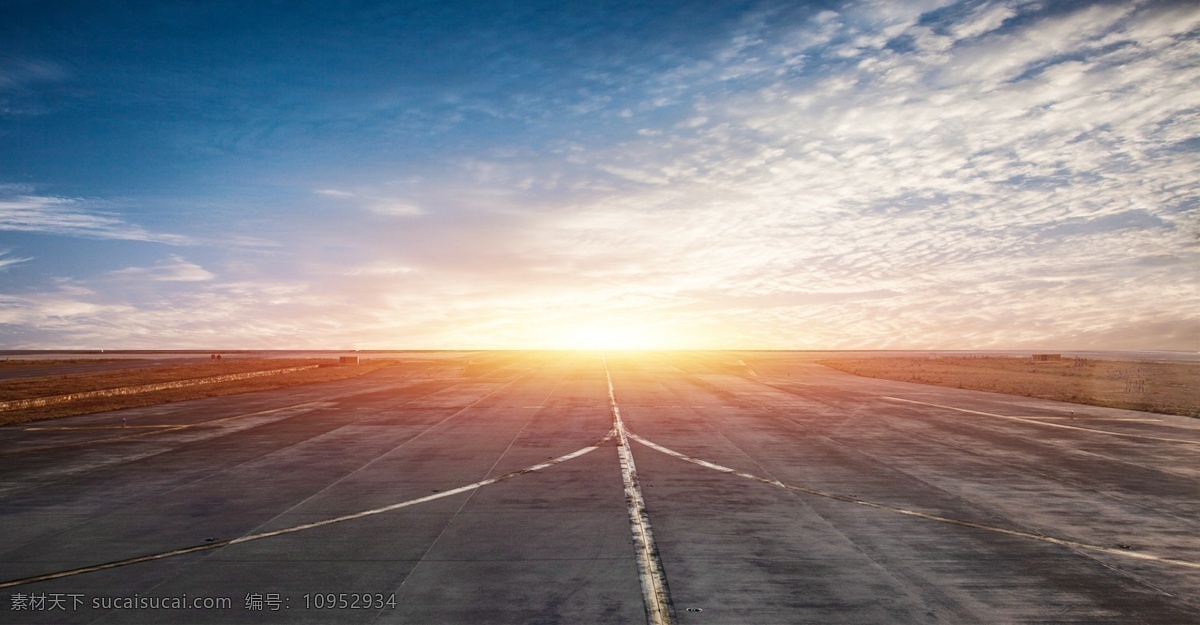 创意 机场 路面 跑道 公路 马路 路 意 晴空 起点 天空 科技 高速公路 道路 货车 汽车 背景