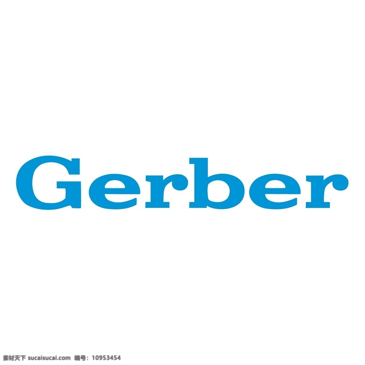 格柏 免费 gerber 标志 标识 白色