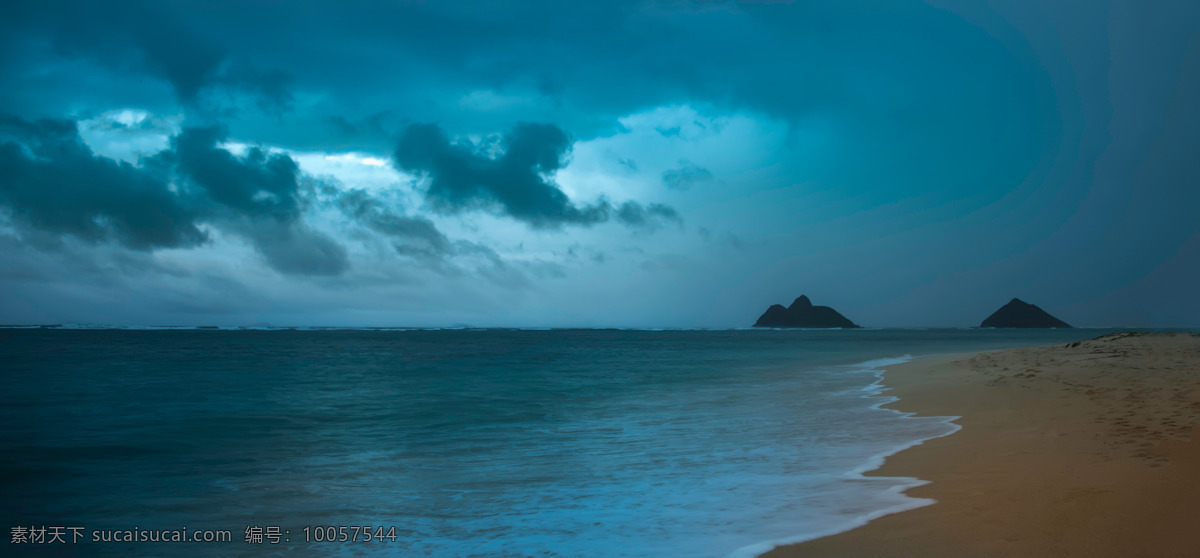 夏威夷海滩 夏威夷 美国 夏威夷岛 美洲旅游 威基基海滩 蓝色建筑 沙滩 海滩 海岸 海边 沙滩夜景 高 动态 风光摄影 自然风景 旅游摄影