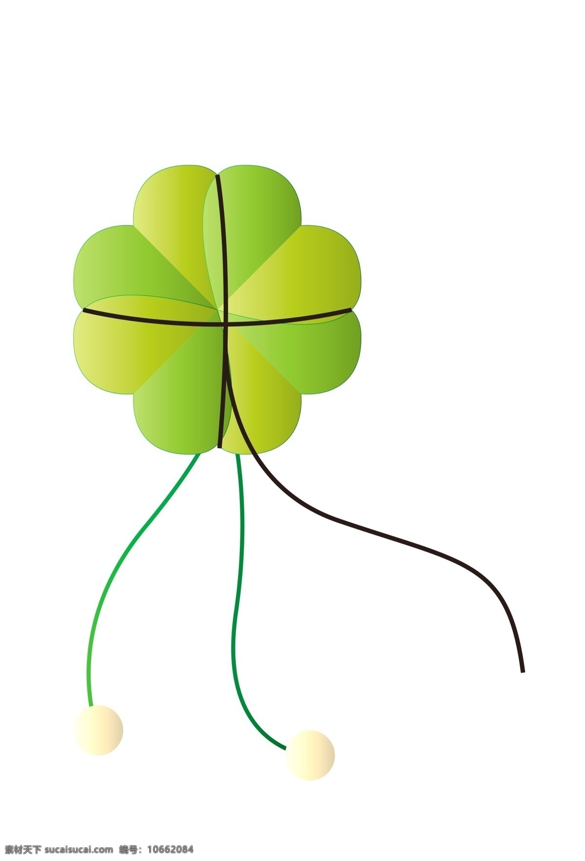 绿色 花瓣 图案 风筝 插图 漂浮的风筝 绿色风筝 装饰风筝 黑色线绳 卡通风筝 儿童风筝 飞行的风筝 风筝插图