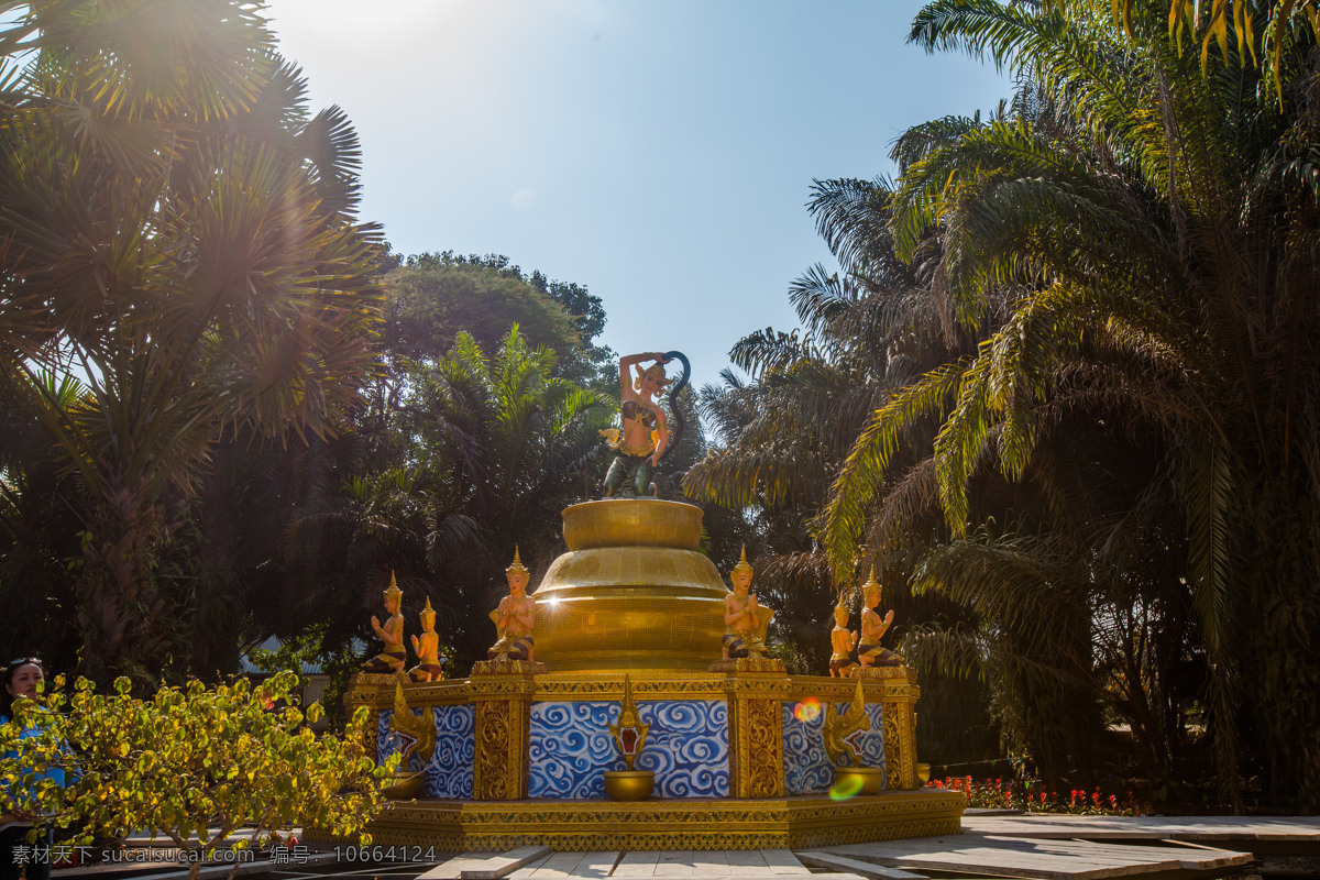 曼听公园 曼 听 公园 云南 西双版纳 风景 房子 少数民族 傣族 国内旅游 旅游摄影