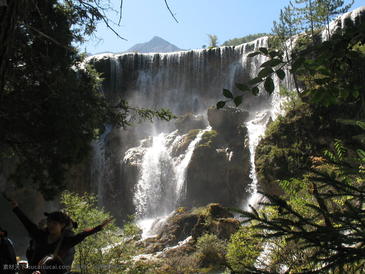 九寨沟 九寨沟风景 九寨沟风光 四川九寨沟 九寨沟旅游 自然风光 九寨沟山水 山水 自然景色 珍珠滩瀑布 九寨沟瀑布 瀑布 流水 浪花 旅游摄影 国内旅游
