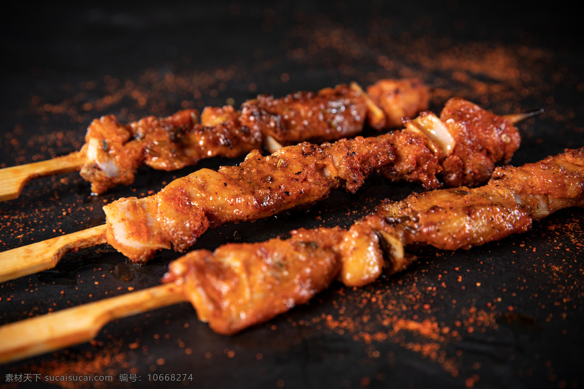 骨肉相连肉串 美味 传统 特色 骨肉相连 肉串 羊肉串 餐饮美食 传统美食