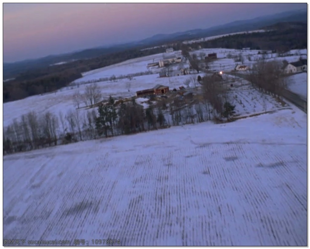 航拍 风景 视频 高清视频素材 视频素材 动态视频素材 雪天 冬天 寒冷