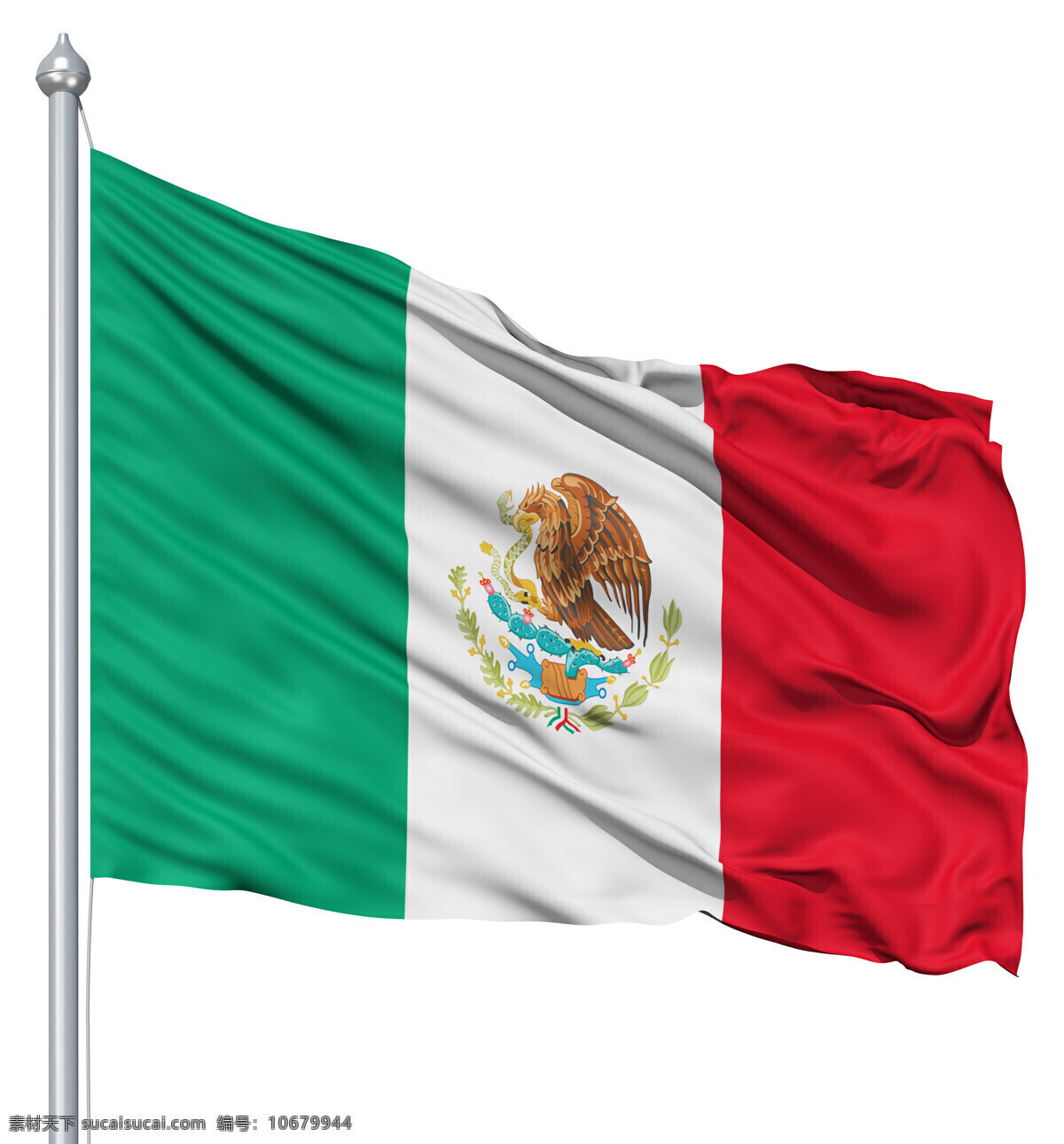 墨西哥 国旗 墨西哥国旗 旗帜 旗子 国旗飘扬 国旗图片 生活百科