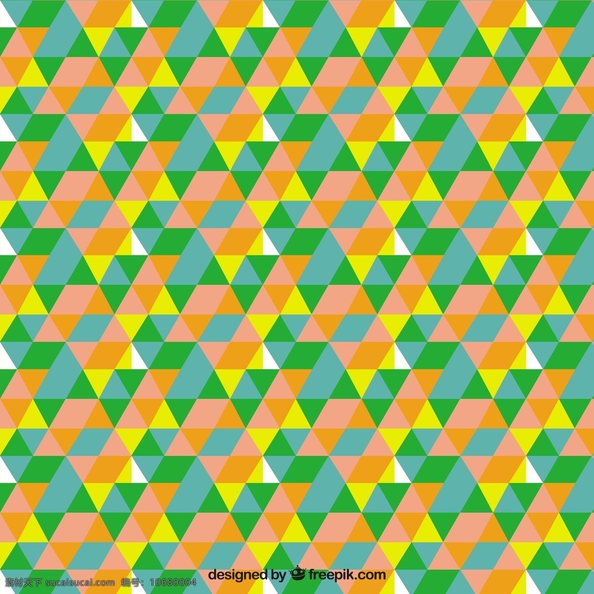 彩色 三角 镶嵌 图案 几何 丰富多彩 几何图案 无缝图案 三角形 无缝 三角形图案 着色 橙色