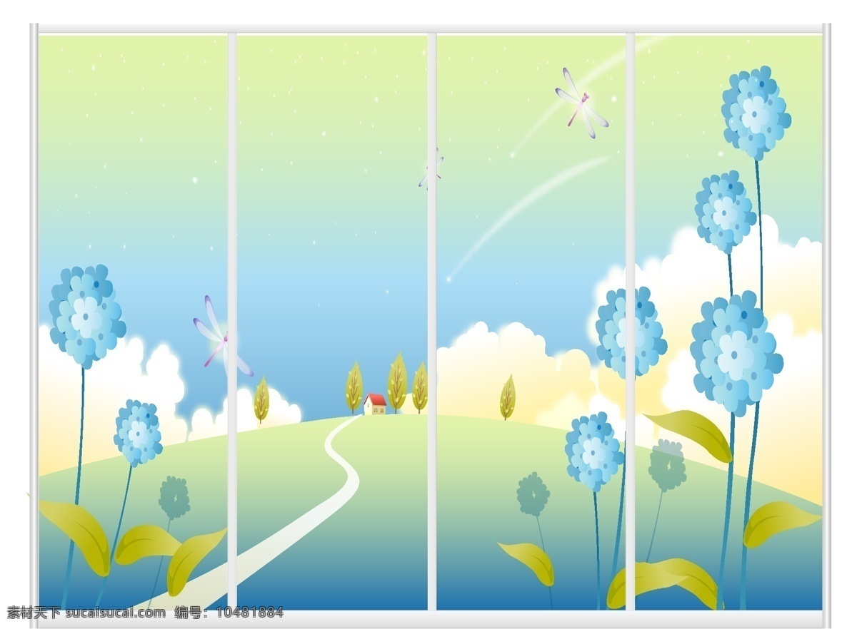 美 之源 卡通 童话 移门 图 大全 玻璃 矢量图 玻璃移门图 彩绘移门图 花草移门图 花纹移门图 卡通童话 两门图 卫浴玻璃移门 衣柜 门 艺术玻璃移门 家居装饰素材