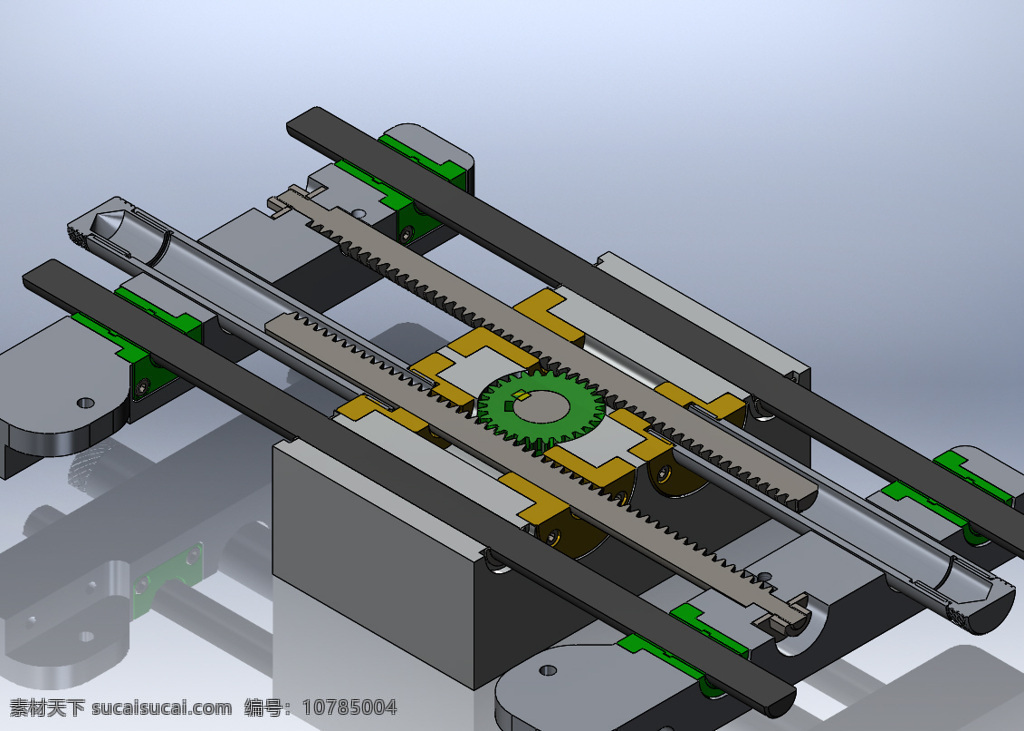 线性 致 动 器 双重 意义 光学 机械 控制 双 驯养的 线性的 致动器 步进电机 3d模型素材 建筑模型