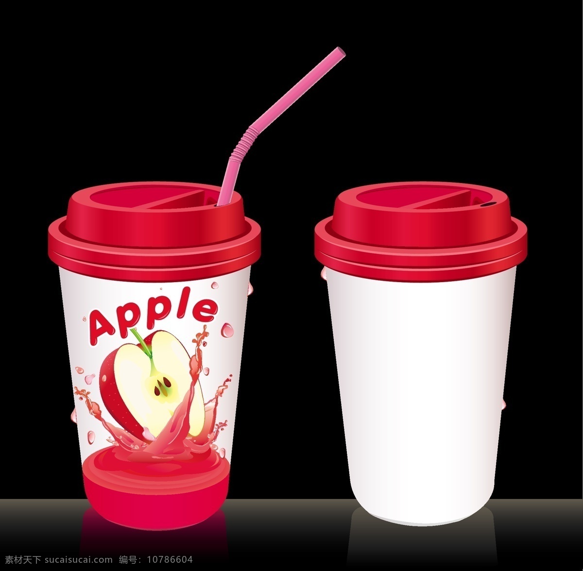 包装设计 果汁包装 苹果 苹果矢量素材 苹果图片 塑料杯 矢量 模板下载 果汁包裝 西瓜模板下载 包裝 果汁天然水果