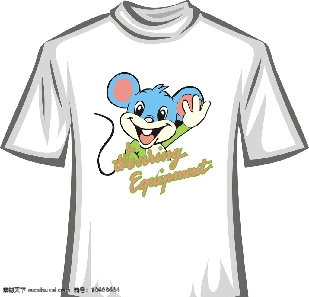 儿童卡通t恤 t恤衫 时尚 休闲 潮流元素 t恤印花 印花图案 运动 t恤衫设计 服装设计 鼠系列