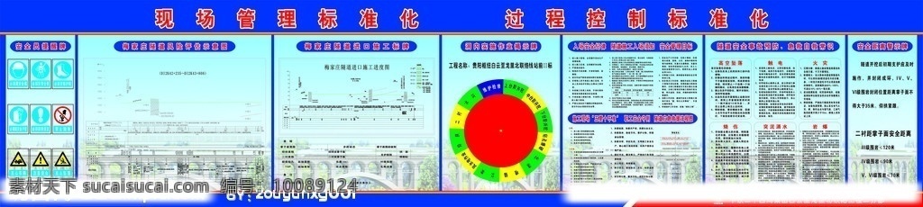 现场管理标准 过程 控制 标准化 中铁24局 两个标准化 现场 管理 矢量