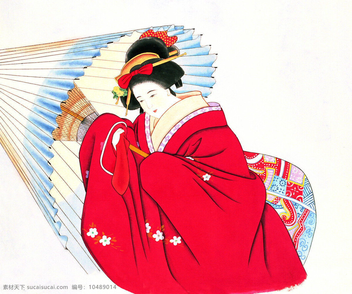 日本仕女图 日本 仕女 图 文化艺术 绘画书法 设计图库