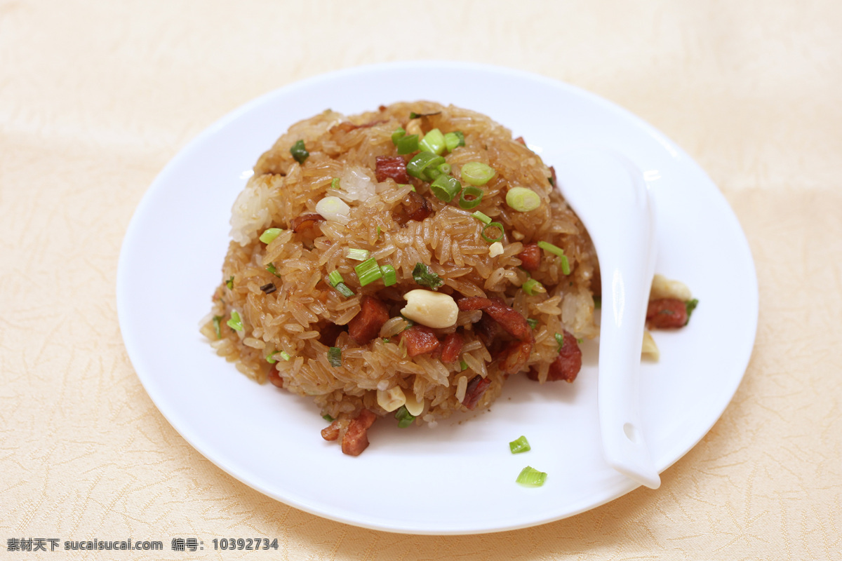 炒糯米饭 糯米饭 早茶 点心 蒸糯米饭 茶点 餐饮美食 传统美食