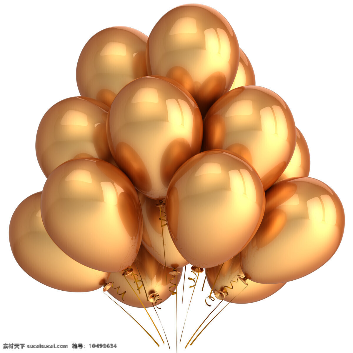 金色 气球 金色气球 喜庆素材 节日素材 其他类别 生活百科