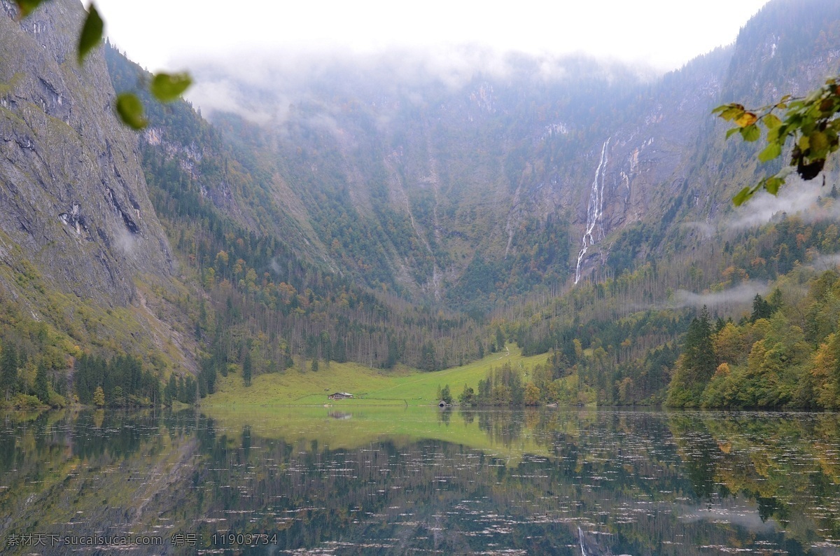 德国 国王 湖内 湖 风景