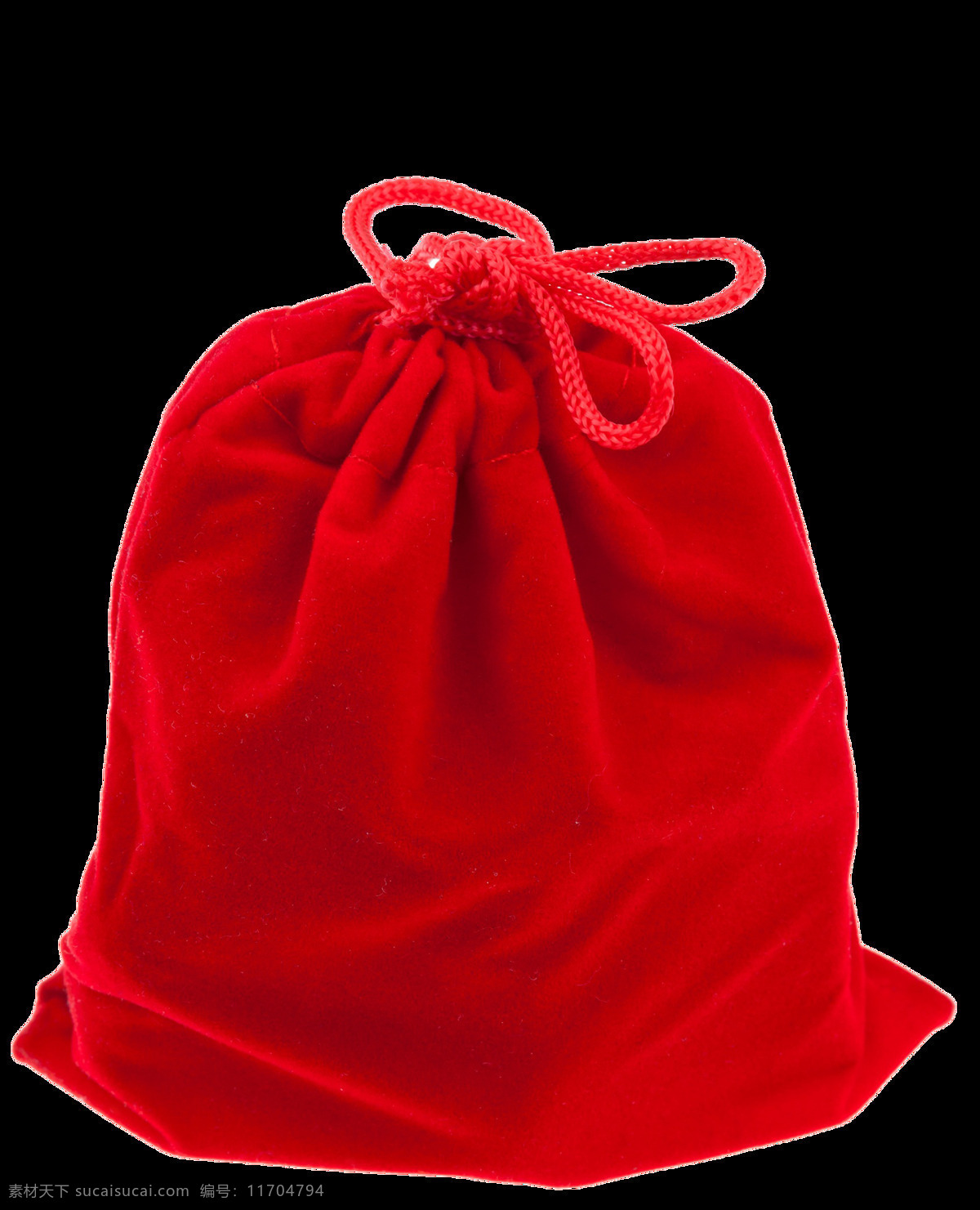 大气 红色 袋子 元素 红袋子 装饰