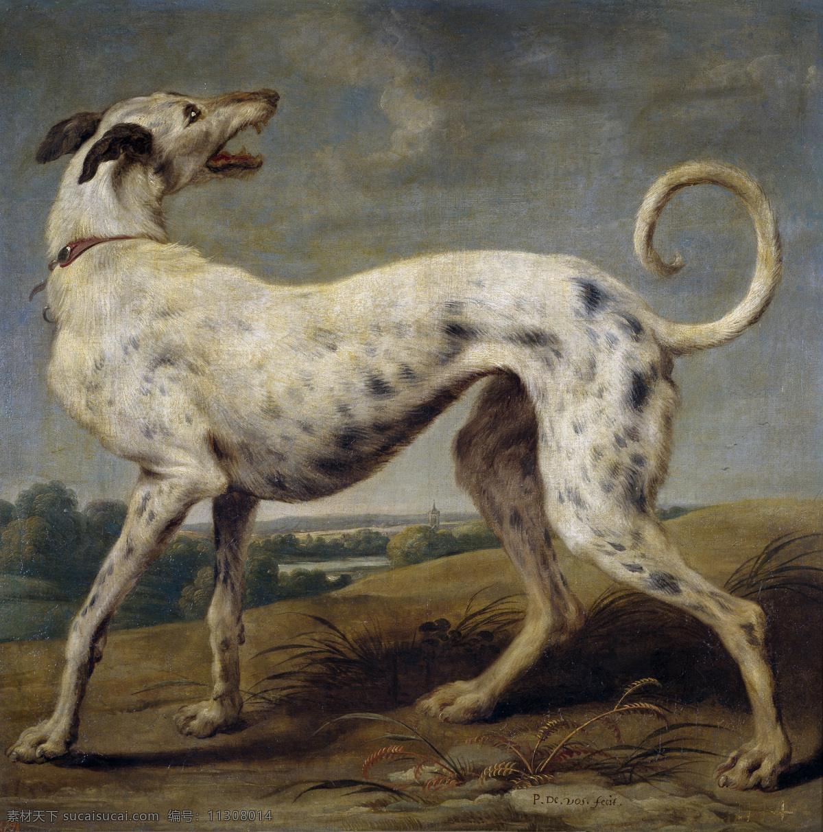 blanco 大师 画家 古典 山水画 建筑 文化 装饰画 油画 galgo un de paul vos 人物 高清 西方 国外 现代 家居装饰素材