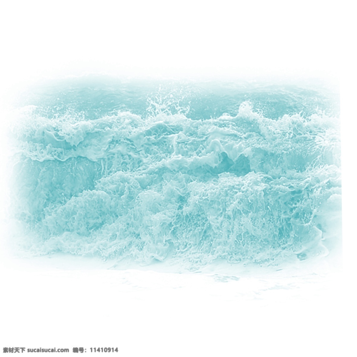 海浪 蓝色 海洋 大风大浪 大海 效果 水浪 波浪 波涛 浪花 矢量 装饰 浪
