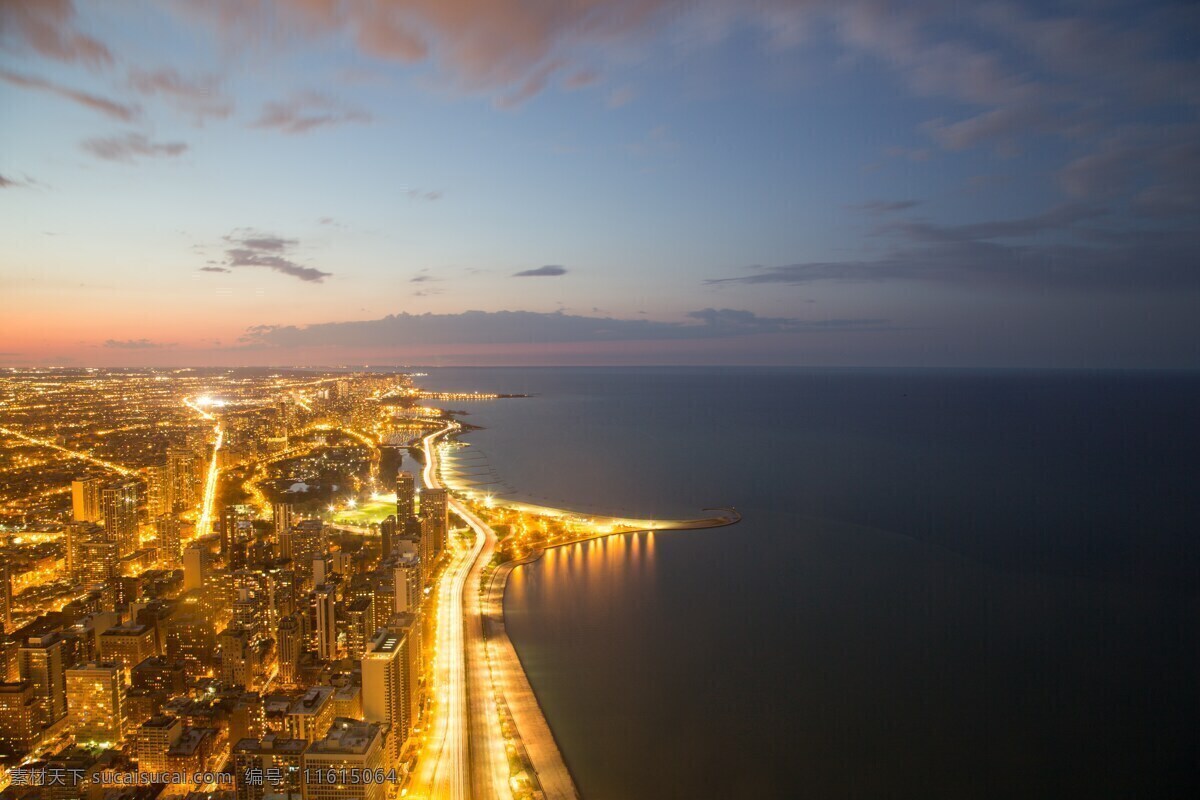 繁华 城市 夜景