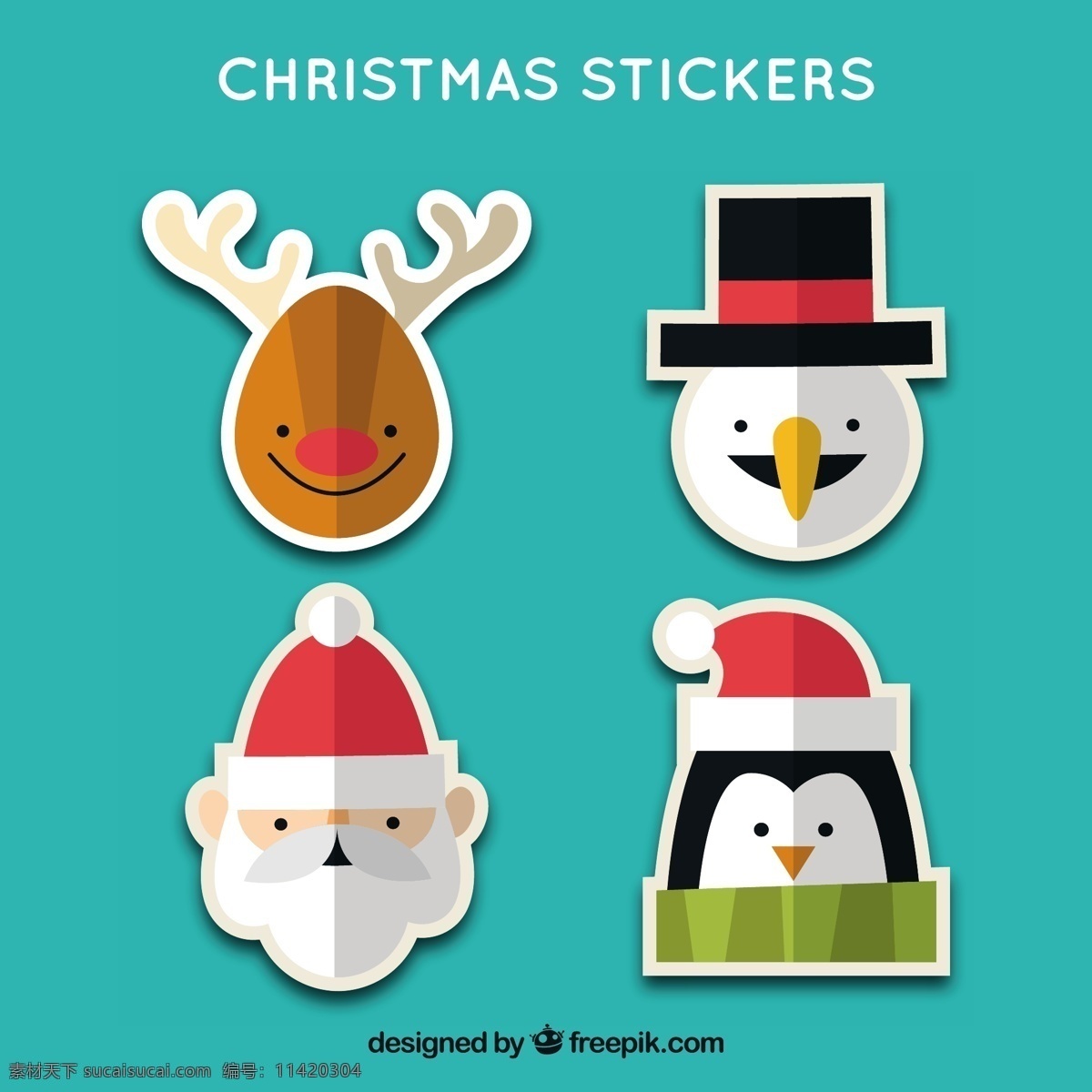 可爱 圣诞 stikers 字符 圣诞节 标签纸 卡片 圣诞快乐 冬天快乐 性格可爱 圣诞卡 节日 庆典 雪人 装饰 驯鹿 企鹅 节日快乐 人物 青色 天蓝色
