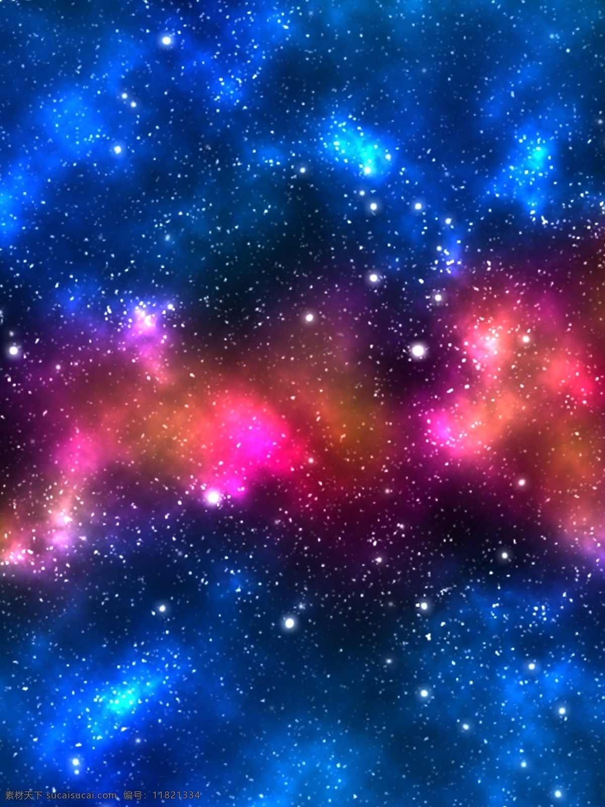 蓝紫 绚丽 幻彩 星空 背景 蓝色 紫色 banner