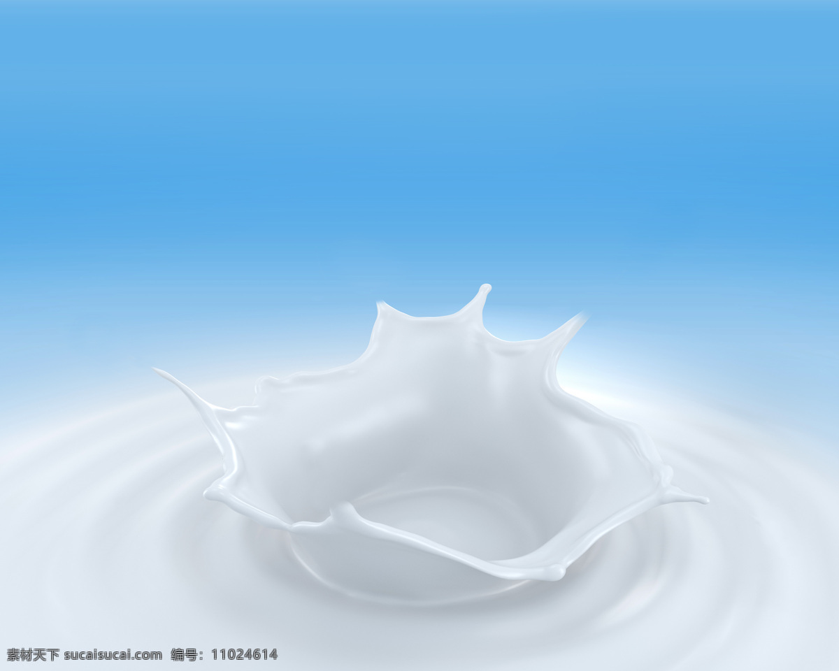 飞溅的牛奶 牛奶 蓝色纯 高清 乳制品 纯净牛奶 设计素材 画册设计