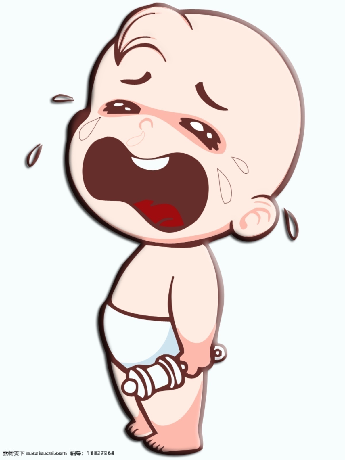 哭泣婴儿 婴儿图片 宝宝图片 哭泣宝宝 宝宝大哭图片 卡通人物 动漫动画 动漫人物