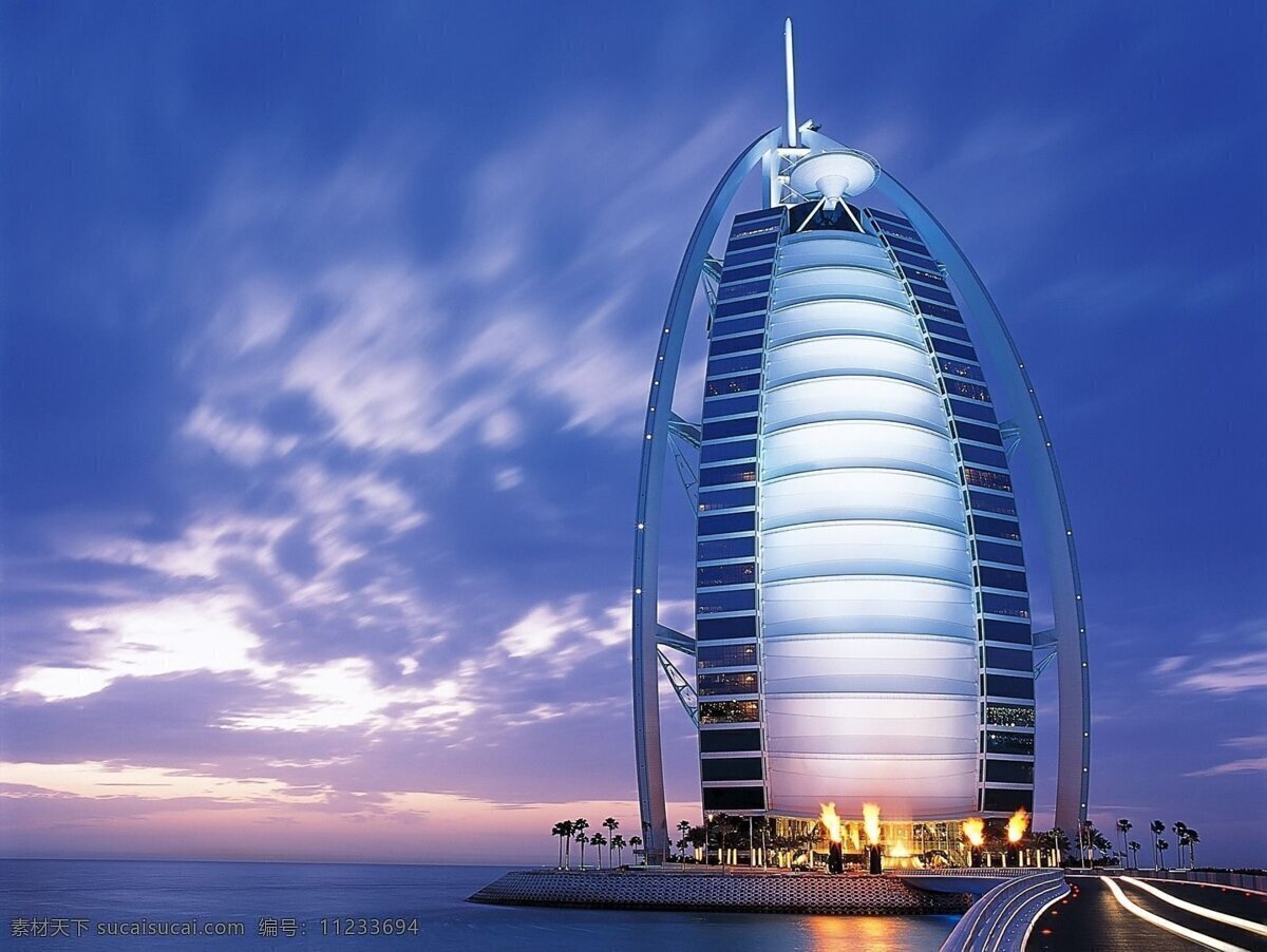 风帆酒店 迪拜 迪拜酒店 酒店 海边酒店 建筑摄影 建筑园林