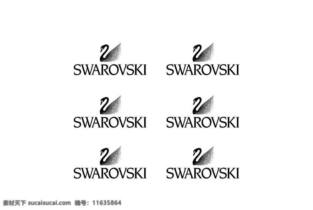 图案 swarovski 企业 logos logo 标志 标识标志图标 矢量