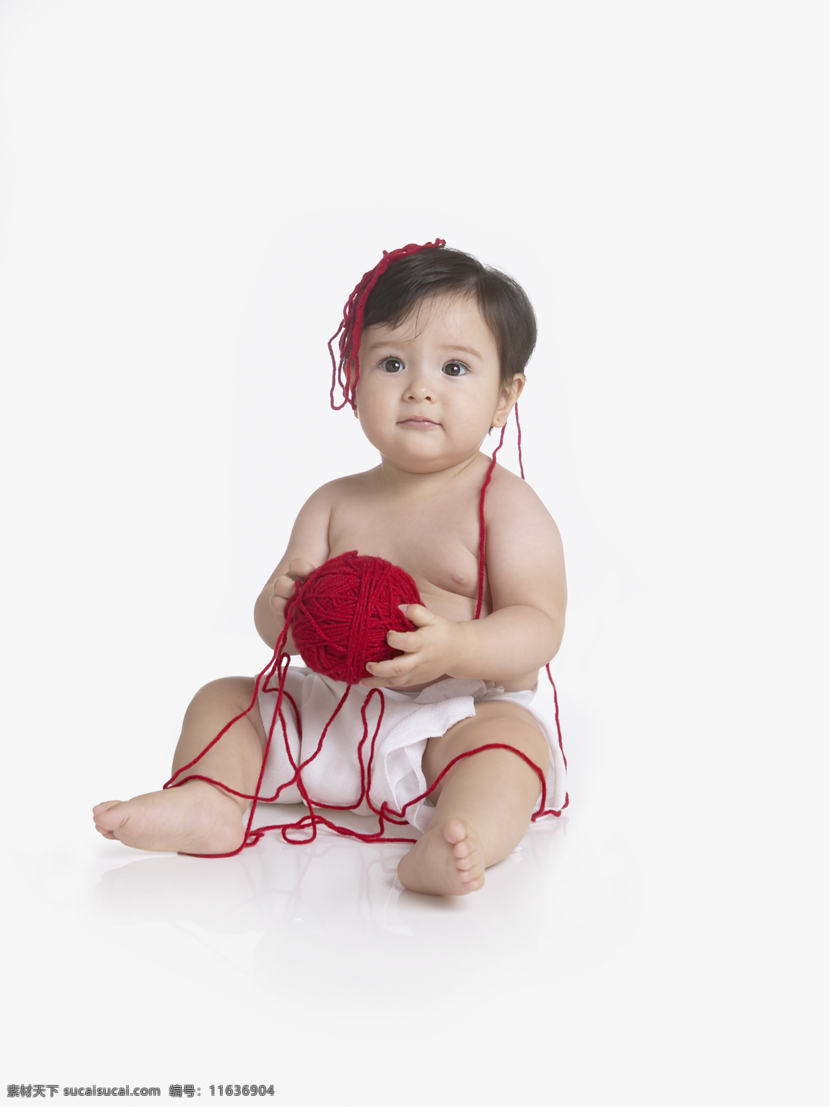 玩 毛线 球 宝宝 婴儿 毛线球 幼儿 宝贝 娃娃 孩子 可爱 儿童 儿童幼儿 人物图库