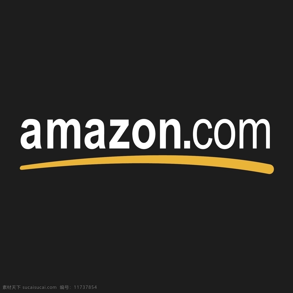 亚马逊 com amazon 标识 标识为免费 psd源文件 logo设计
