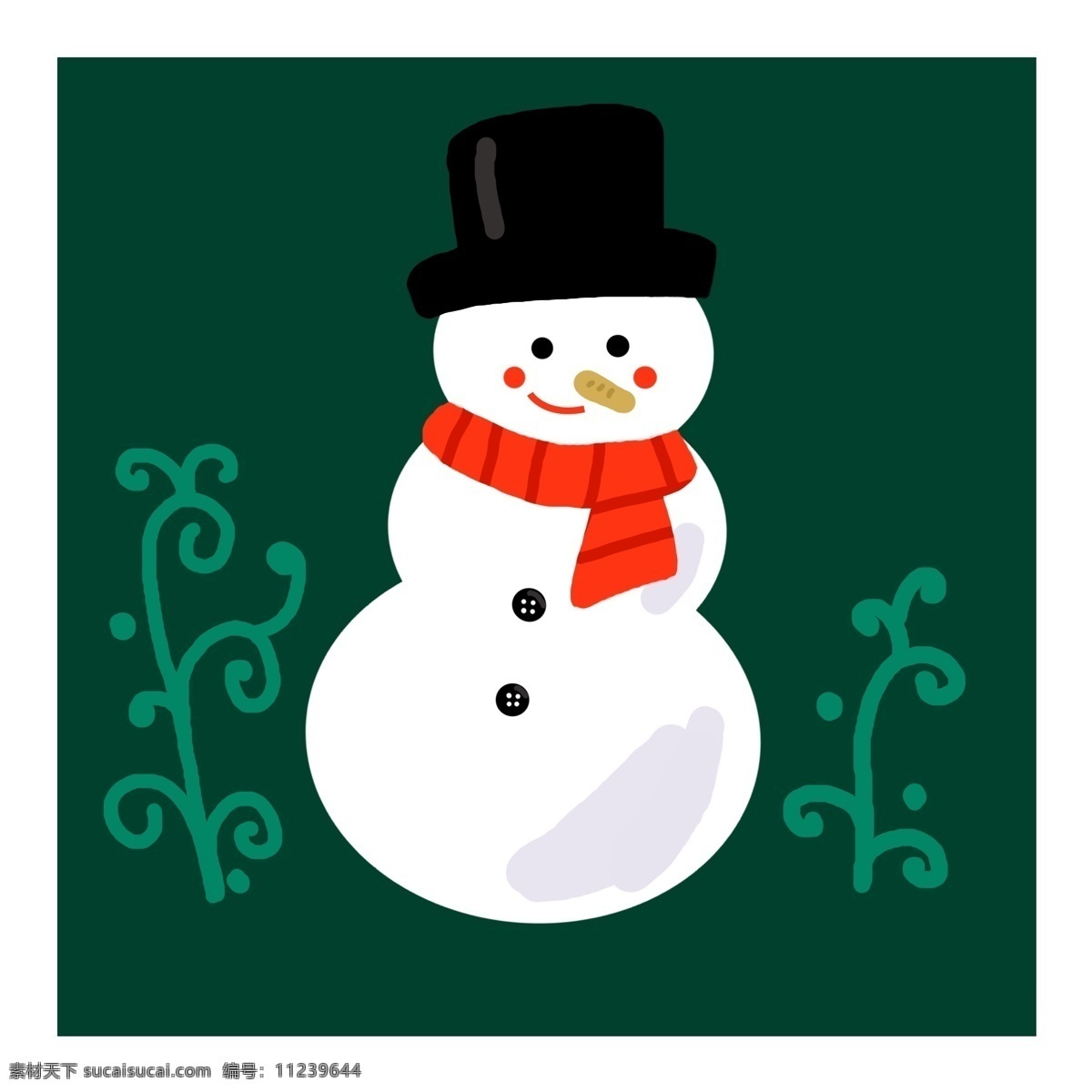 手绘 圣诞节 邮票 贴纸 圣诞节邮票 邮票贴纸 卡通手绘 卡通雪人