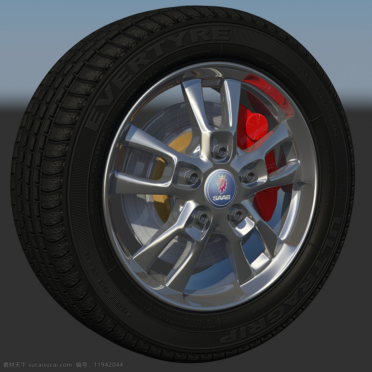 阿尔法 罗密欧 147 轮辋 材料 研究 rim 3d模型素材 其他3d模型