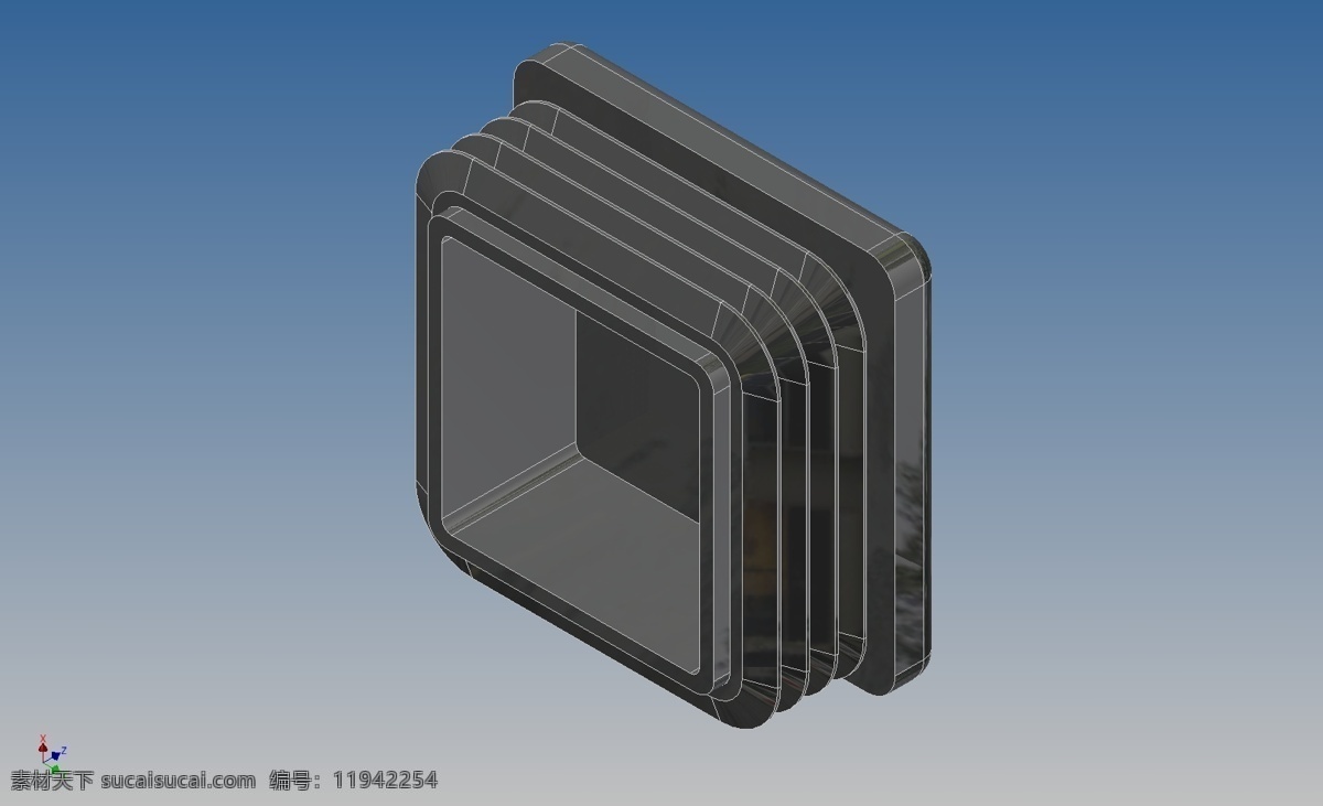 rs4205293 端盖免费下载 管端 端盖 3d模型素材 建筑模型