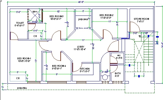 睡房 住宅设计 建筑 cad素材 cad