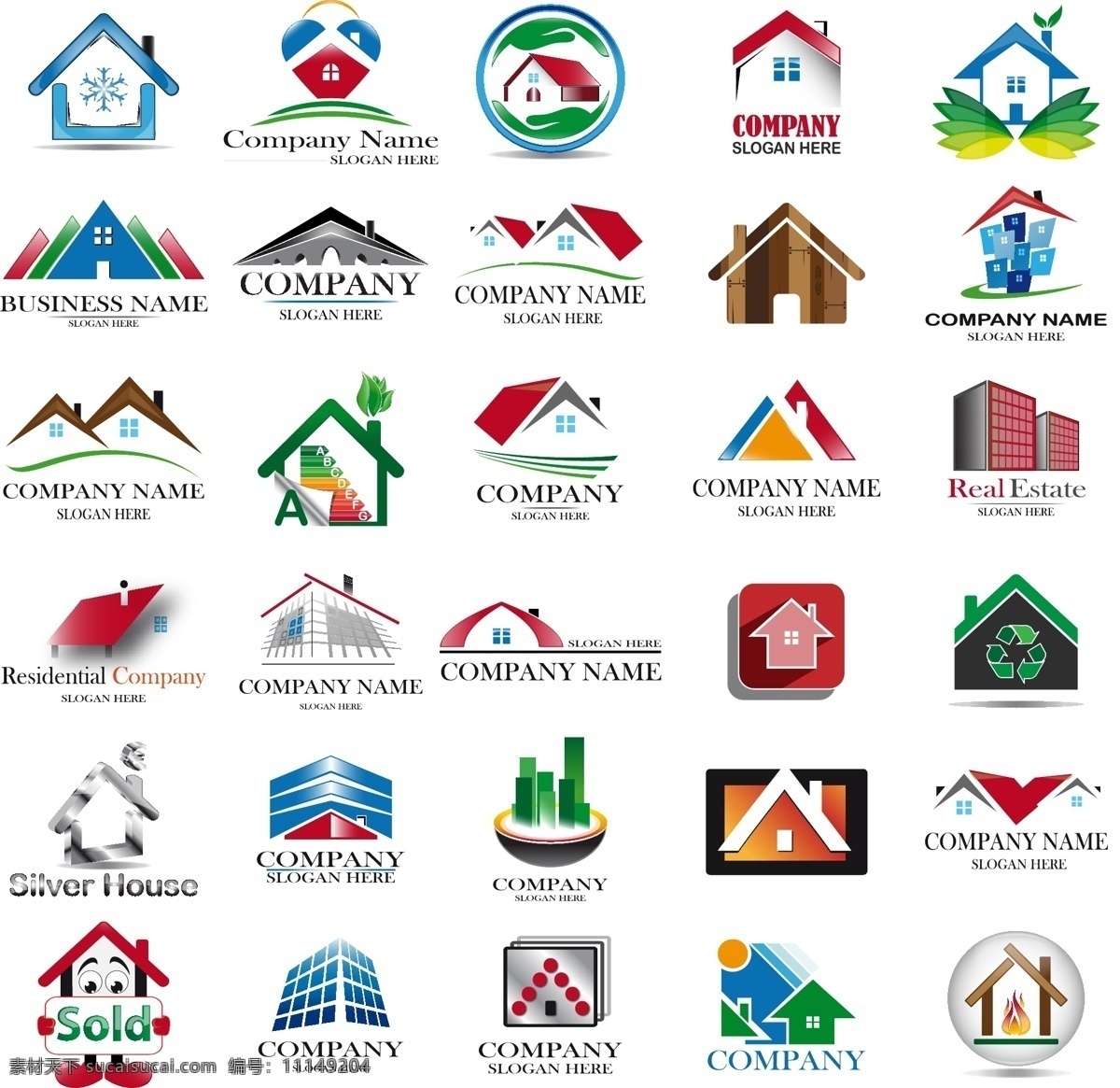 房地产图标 标识 建筑 楼房 商业图标 公司图标 企业 logo 创意 矢量 底纹边框 花边花纹