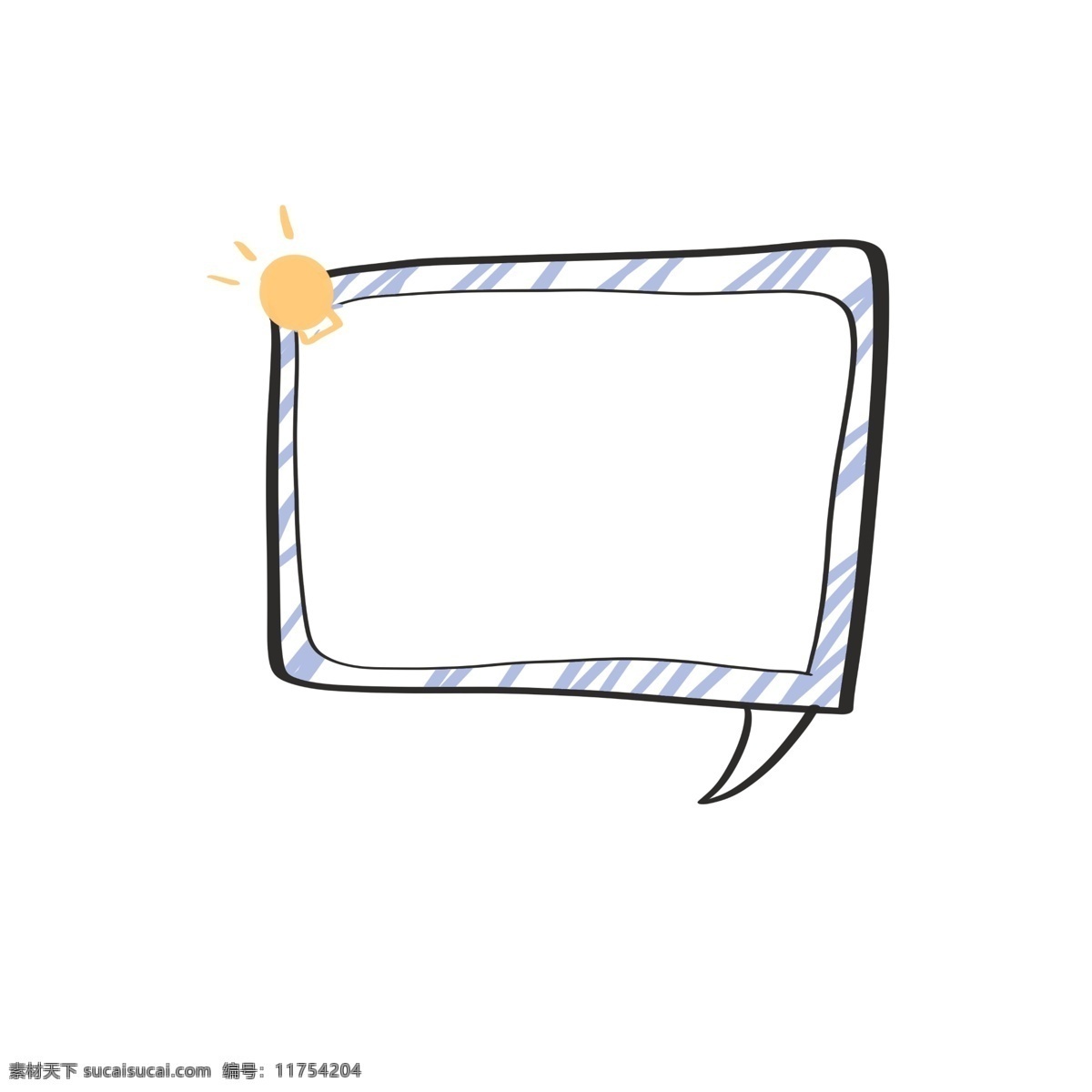 简单 对话框 蓝色 小 灯泡 可爱 对话款 手绘 简约 框 卡通 短信款 简单对话框 小灯泡手绘 方形对话框 卡通手绘