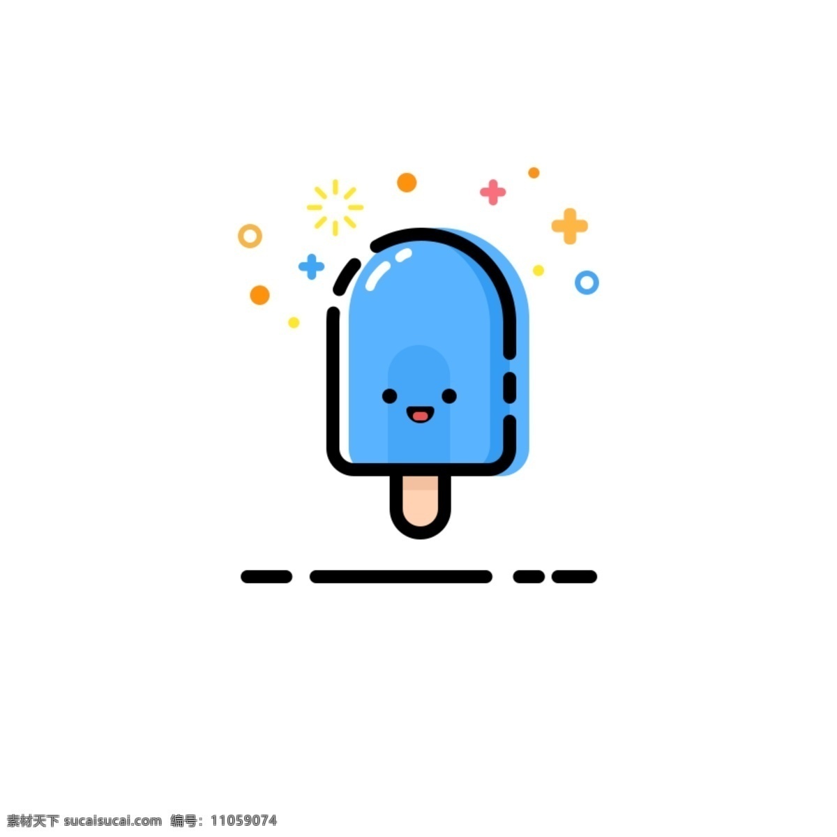 2016最火描边icon可爱雪糕素材图片下载-素材编号11059074-素材天下图库
