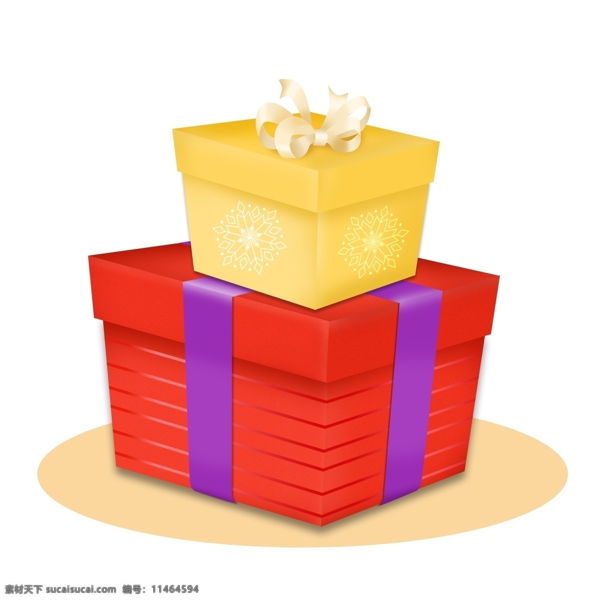手绘 节日 礼物 盒 礼品盒 圣诞 平安夜 包装 蝴蝶结 生日 圣诞节 包装盒 红色 礼物盒 黄色