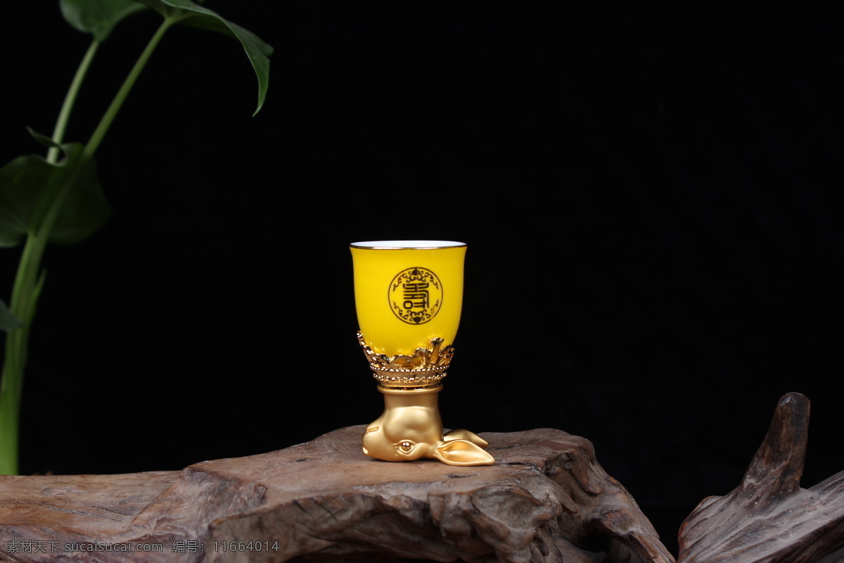铜镶瓷器 陶瓷 瓷器 铜器 酒具 景德镇 铜镶器 十二生肖 酒杯 鼠 文化艺术 传统文化