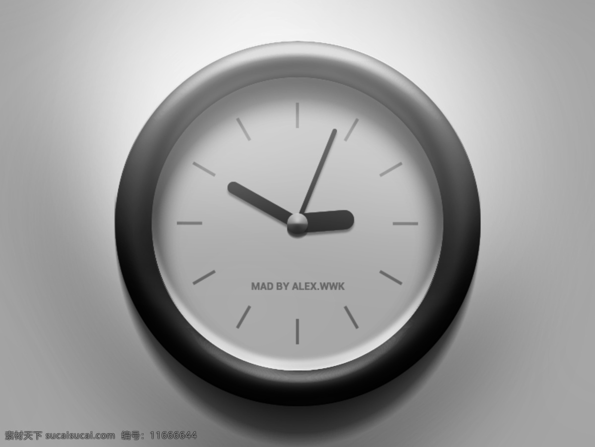 clock 图标 表盘 时钟 指针 手机 app app图标