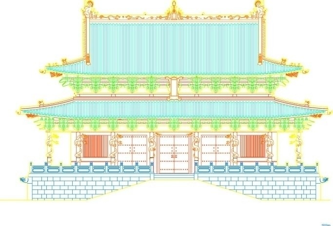 晋祠圣母殿 传统 建筑 山西 晋祠 华夏 线描 古典 圣母殿 传统建筑 建筑家居 矢量