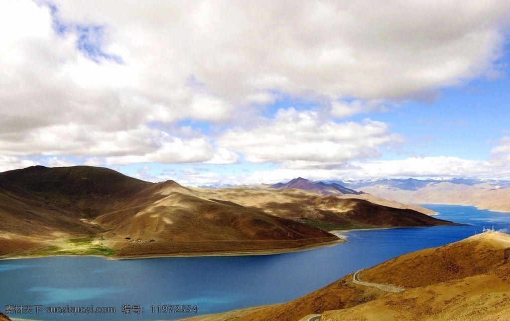西藏 雅鲁藏布江 河畔 上游 大峡谷 高山大川 自然景观 山水风景