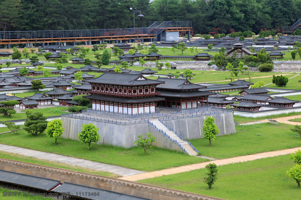 大明宫景点 名胜古迹 旅游圣地 景观 经典 旅游 中式建筑 古建筑 古典 古代 自然景观 建筑景观