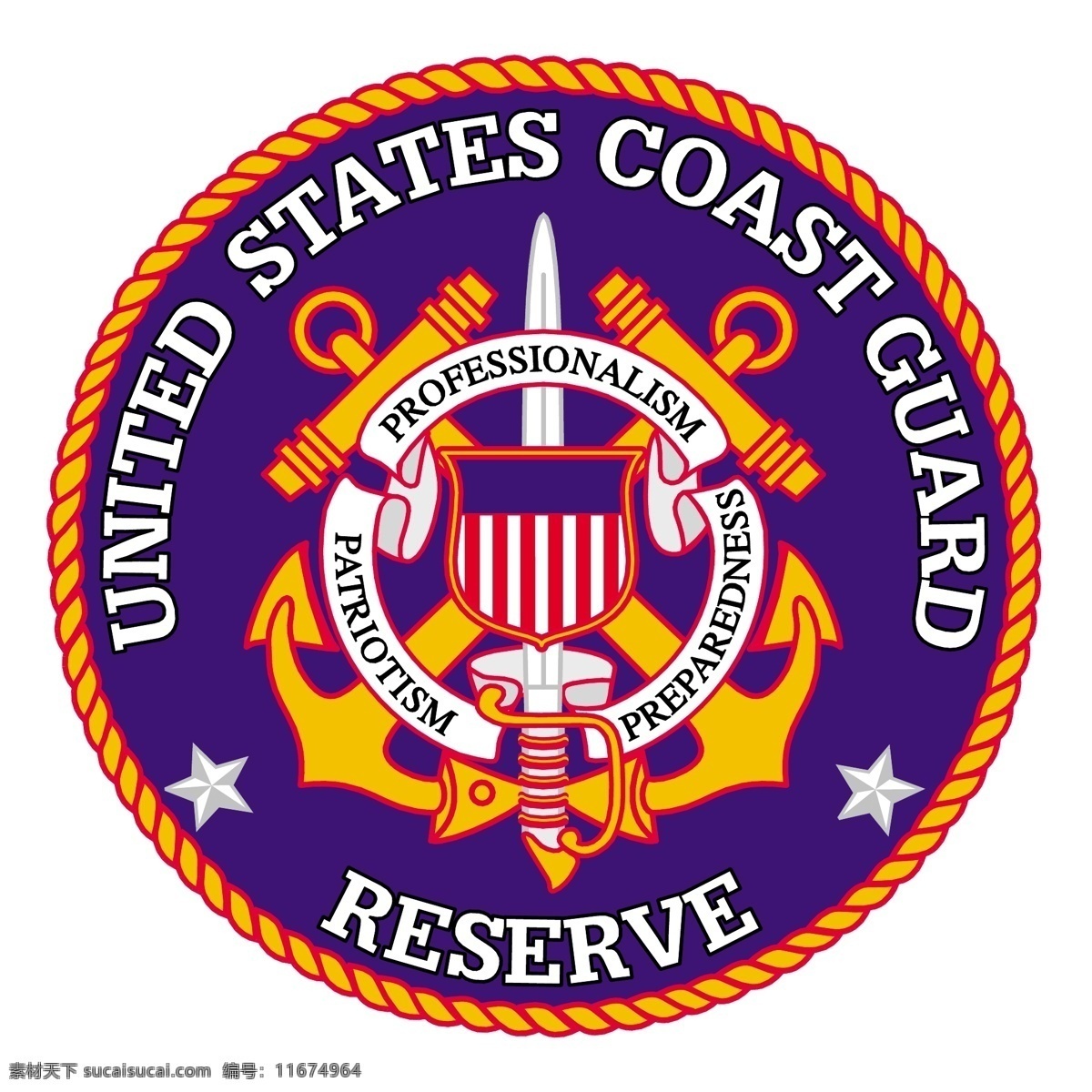 海岸 美国 美国海岸 海岸警卫队 守卫 守卫的储备 储备 警卫队 向量 矢量图 建筑家居