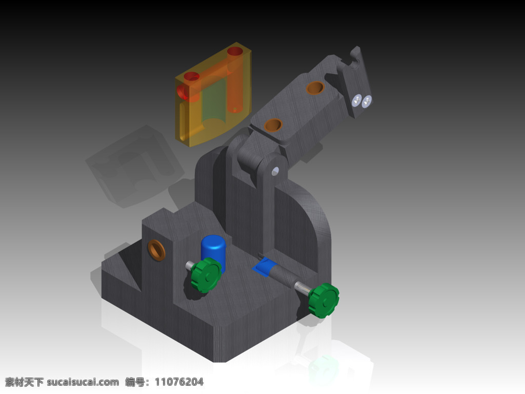 跳汰机 机械设计 3d模型素材 电器模型