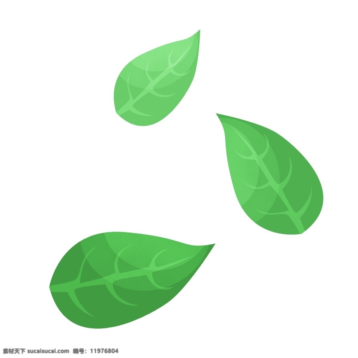 飘落 绿色 叶子 插画 绿色的叶子 卡通插画 绿叶插画 叶子插画 绿植插画 植物插画 飘落的叶子