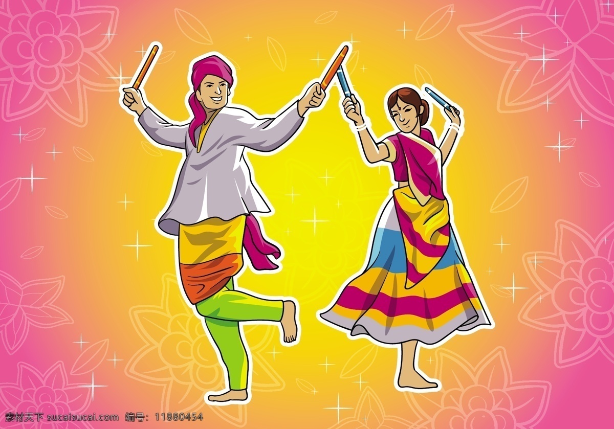 加尔巴舞 印度 dandia 节 亚洲 加巴 孤立 古吉拉特语 快乐 印度教 年轻 小 美 棒 漂亮的女孩 背景 可爱 古耶拿迪 藏 东 杜尔迦 表达女性